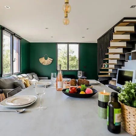 公寓 Duplex Albigny 3 Minutes Du 阿讷西